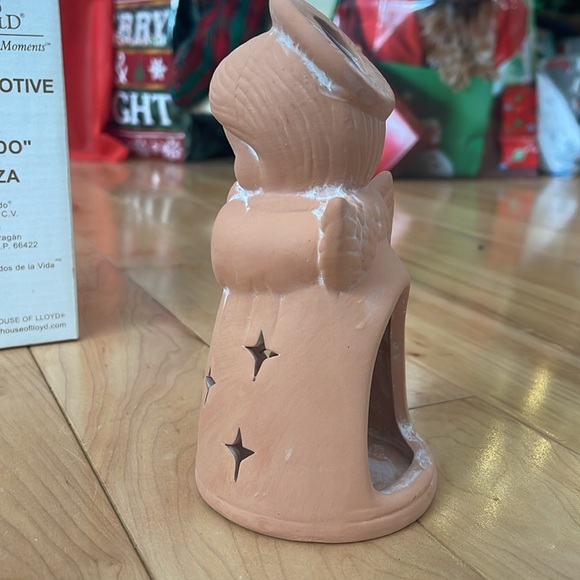 House of Lloyd Christmas Around World Praying Angel Terra Cotta Votive Candle - Picture 3 of 9